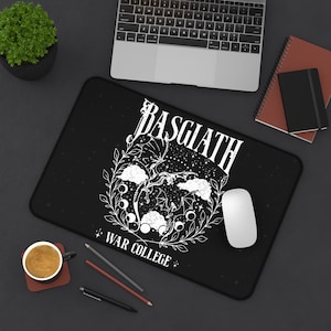 Fourth Wing Desk Mat The Empyrean Desk Mat Basgiath War College Desk Mat Dragon Rider Desk Mat Fourth Wing Merch Rebecca Yarros Desk Mat