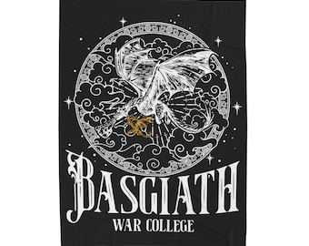 Vierte Flügel Decke Die Empyrean Decke Basgiath War College Decke Drachenreiter Decke Vierte Flügel Merch Rebecca Yarros Decke