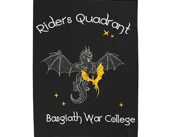 Vierte Flügel Decke Die Empyrean Decke Basgiath War College Decke Drachenreiter Decke Vierte Flügel Merch Rebecca Yarros Decke