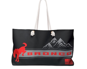 Ford Bronco Weekender Bag Bronco Weekender Bag Bronco Tote Bag Ford Tote Bag Ford Bronco Hand Bag Bronco Gift For Her Bronco Gift For Him