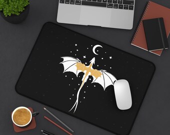 Fourth Wing Desk Mat The Empyrean Desk Mat Basgiath War College Desk Mat Dragon Rider Desk Mat Fourth Wing Merch Rebecca Yarros Desk Mat