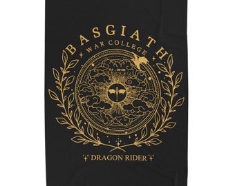 Vierte Flügel Decke Die Empyrean Decke Basgiath War College Decke Drachenreiter Decke Vierte Flügel Merch Rebecca Yarros Decke