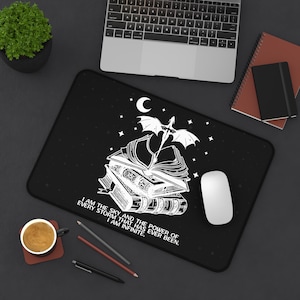Fourth Wing Desk Mat The Empyrean Desk Mat Basgiath War College Desk Mat Dragon Rider Desk Mat Fourth Wing Merch Rebecca Yarros Desk Mat