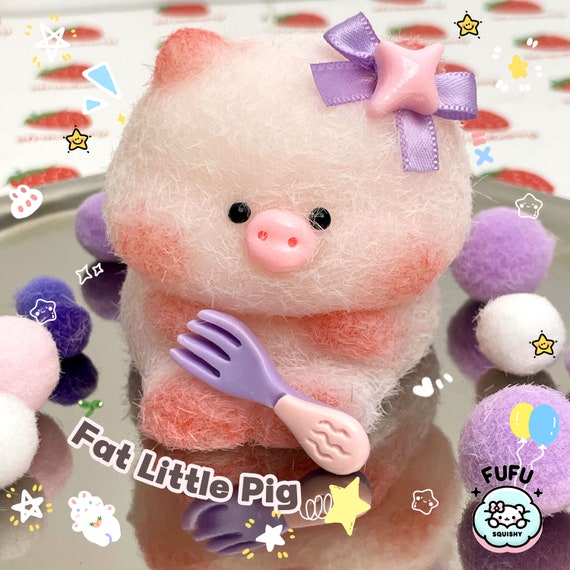 Little Pig Squishy taba Squishy stress Reliver gift for Kids sensory Toy decompression Toy hand made Etsy Canada