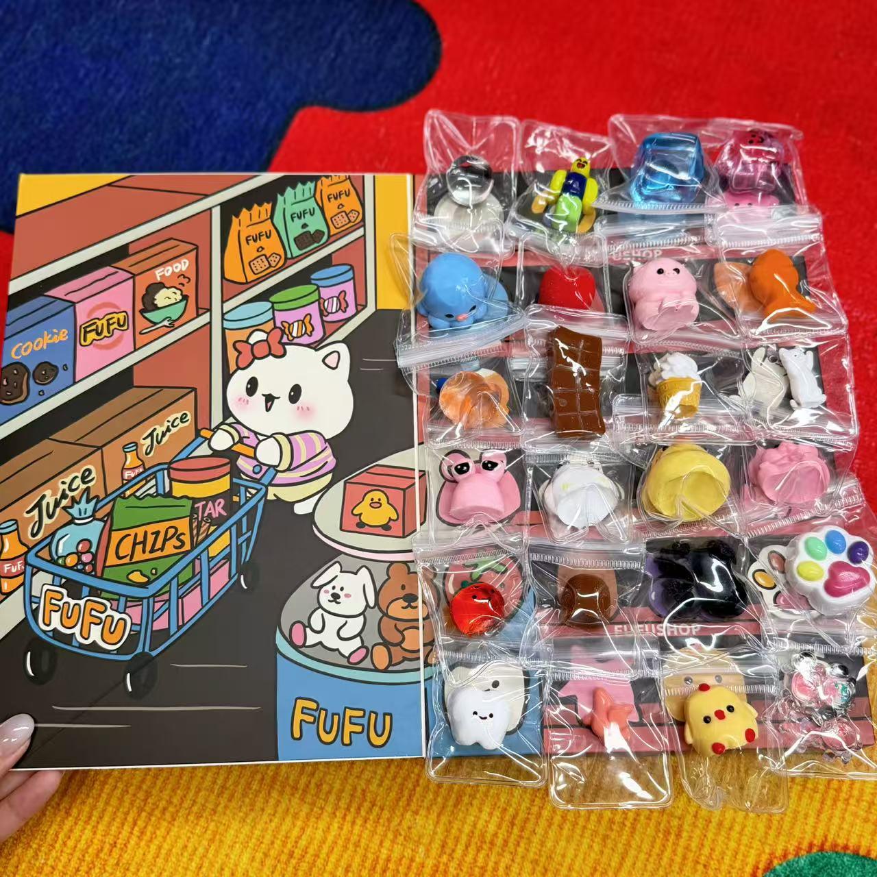 30pcs Mini Squishy Fidget Toy Set – Slow Rising Sensory Bundle - Etsy