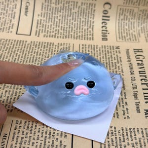 Pufferfish Squishy, Handmade Taba Squishy, Stress Relief Toy, Funny Gift for Kids & Adults, Relaxation Toy, Birthday Gift, 120g Squishy