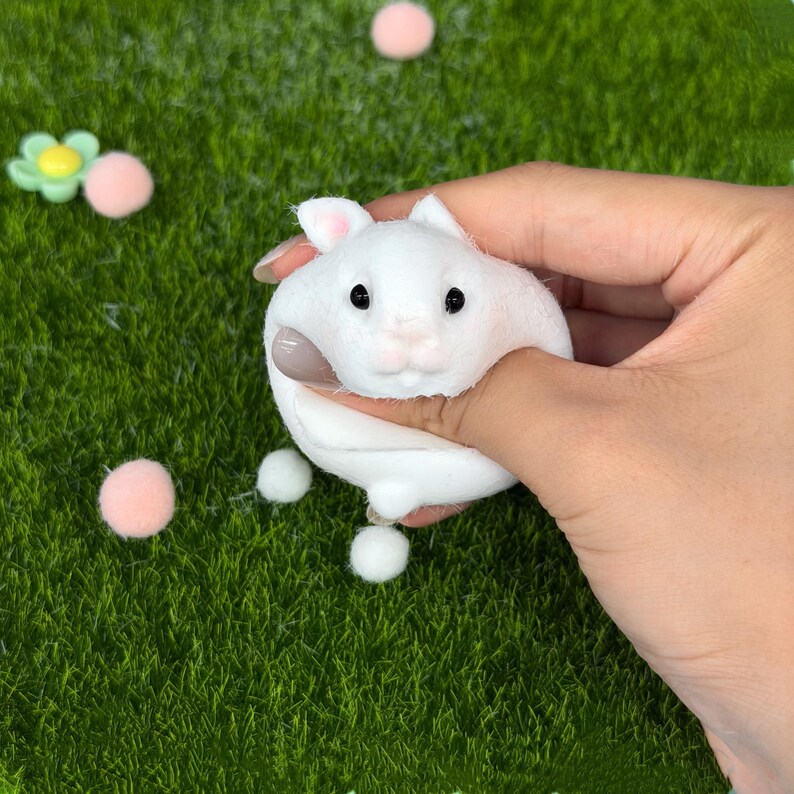 Sticky Rabbit Fidget Toy Rabbit Squishy, Soft Fidget, Stress Relief Toy, Gift for Kids & Teens ...