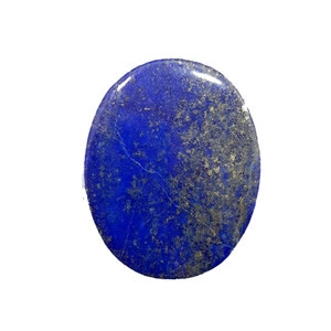 Natural Lapis Lazuli Pendant - Loose Blue Lapis Cabochon - Lapis Lazuli Healing Gemstone - Polished Blue Lapis Crystal For Making Jewelry