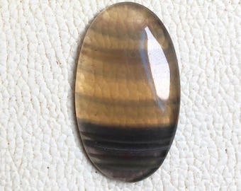 Natural Multi Fluorite Cabochon: Loose Gemstone Pendant, Wire Wrap Jewelry