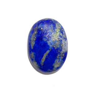 Natural Lapis Lazuli Pendant - Loose Blue Lapis Cabochon - Lapis Lazuli Healing Gemstone - Polished Blue Lapis Crystal For Making Jewelry