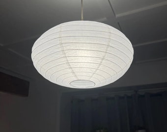 Only Size 40cm Paper Lampshade - Round Replacement Light Safety,Hanging Wedding Lantern,Dining Room Lighting Fixtures Restaurant Decor