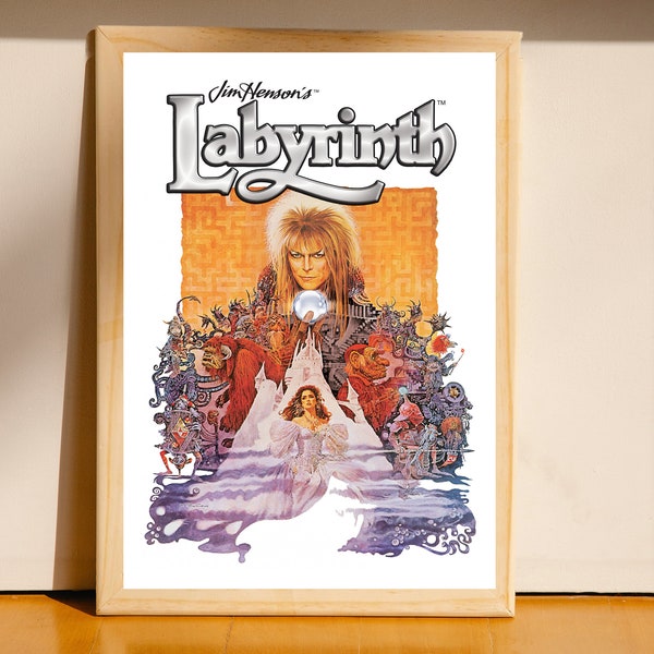 Labyrinth Movie posters|poster collectibles|Canvas Poster |house decorations