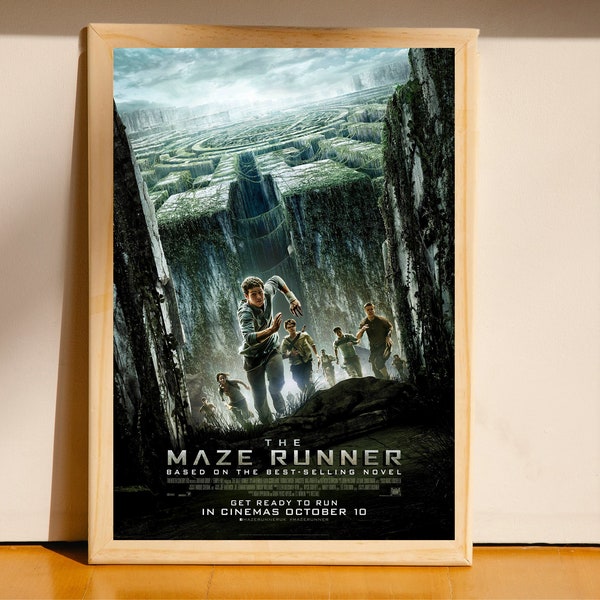 Affiches de film The Maze Runner|Objets de collection d'affiches|Affiche en toile |décorations de maison