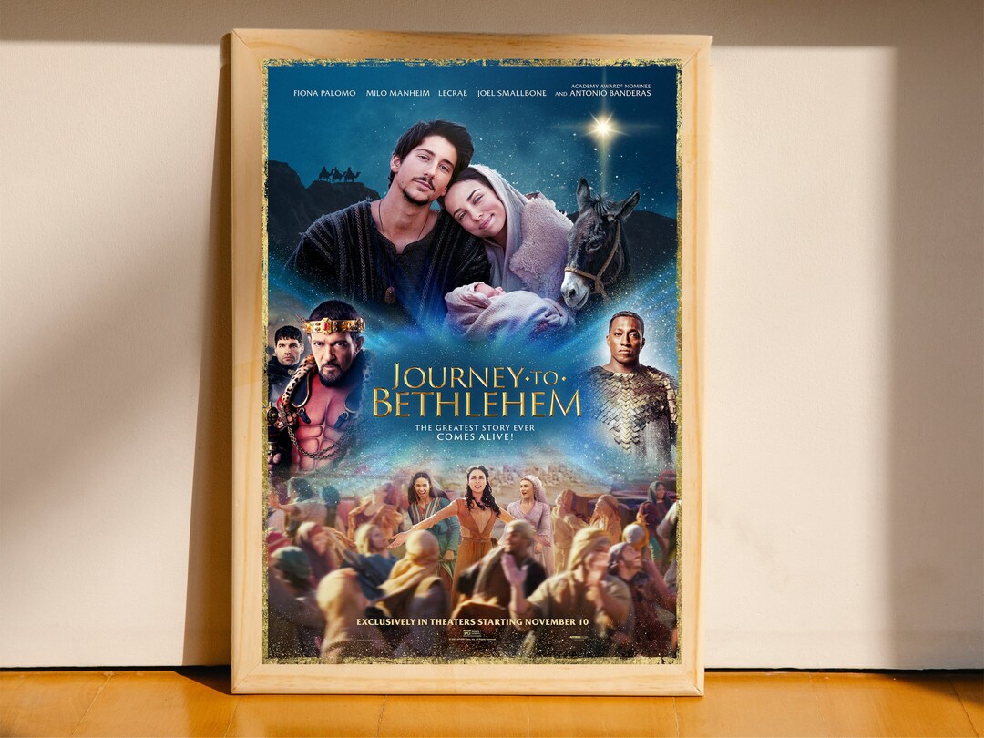 Journey to Bethlehem Movie Postersposter Collectiblescanvas Poster