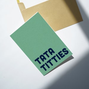 Ta Ta Tieten | Topoperatiekaart | Queer kunst | Wenskaart | Trans Pride | Niet-binaire trots | LGBTQIA+ | Perfect cadeau voor haar, hen, hem