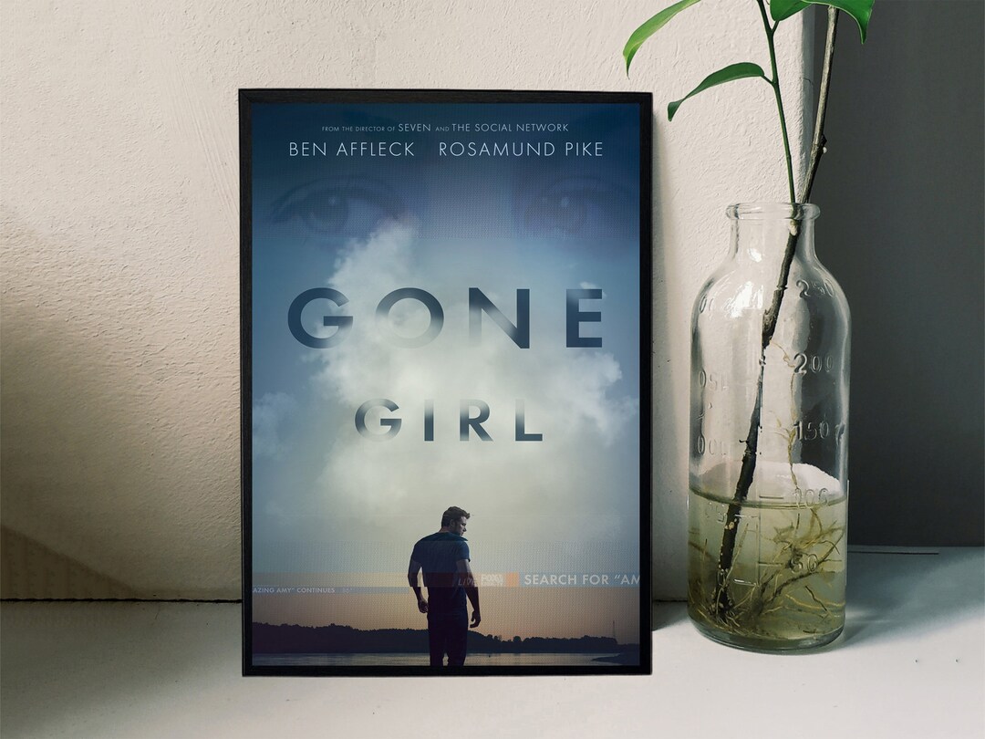 Gone Girl Movie Poster Film room Decor Wall Art poster Gift canvas 