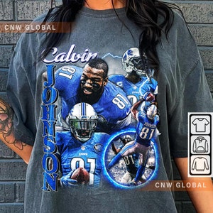 Calvin Johnson Shirt - Etsy