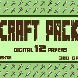 Crafting Digital Paper Pack [High Quality 12pc Digital Papers] - Journal Pages - Phone Background Photo - Seamless