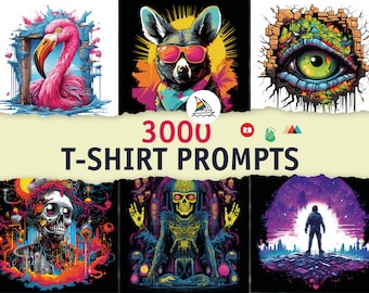 3000 T-Shirt Designs Midjourney Prompts, be AI Art, Midjourney Prompt, Midjourney AI Art, Learn Midjourney, Digital Art, AI Generate, Art