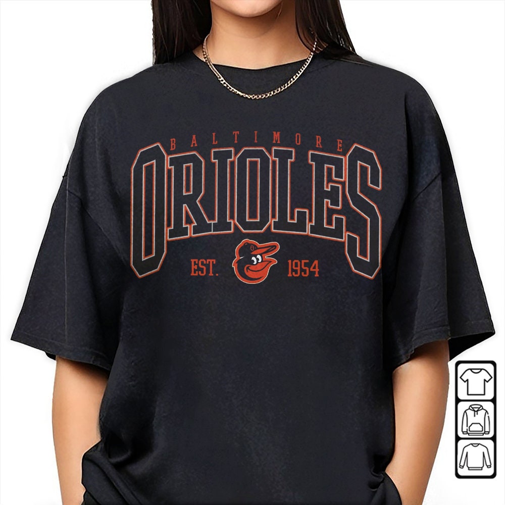 Vintage Baltimore Orioles Sweatshirt, Baltimore Baseball MLB Baseball  KV5121
