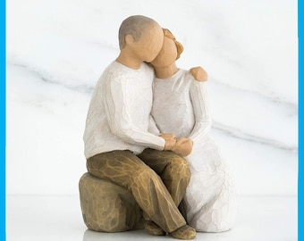 Anniversary Figurine by Willow Tree, Sculpted Hand-Painted Figure