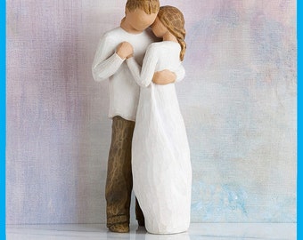 Promise Figurine by Willow Tree, Sculpted Hand-Painted Figure