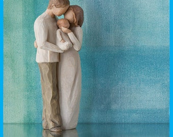 Our Gift Figurine by Willow Tree, Sculpted Hand-Painted Figure