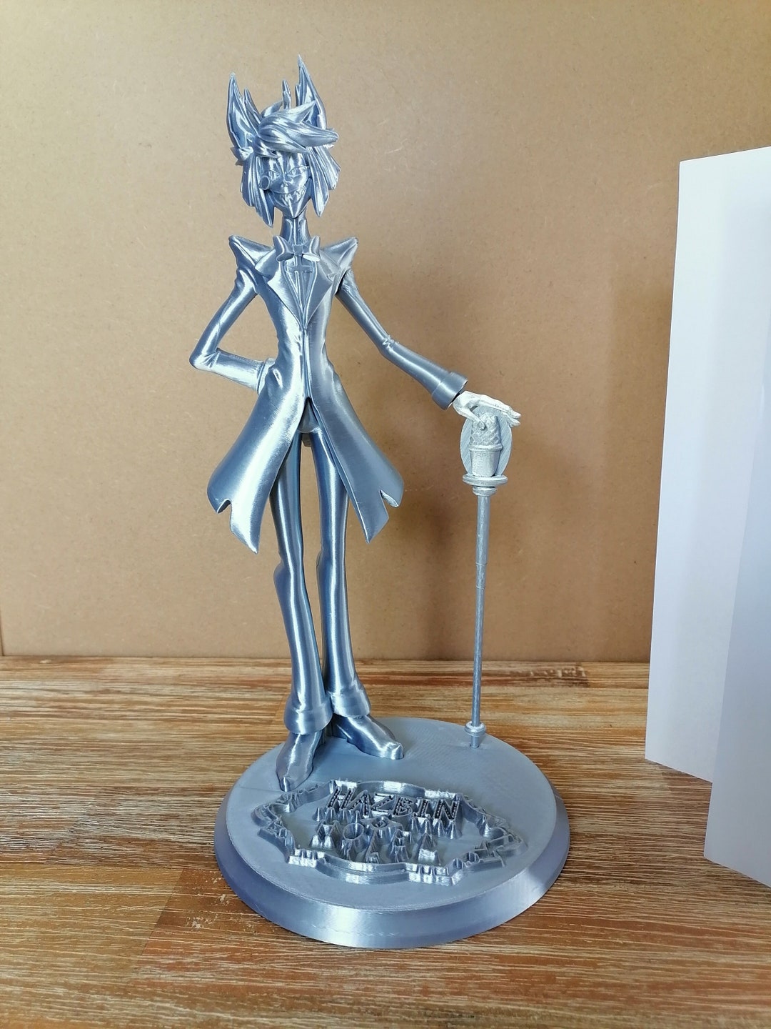 Hazbin Hotel Alastor Statue Etsy