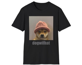 DOGWIFHAT original t-shirt, buy WIF, all proceeds go to supporting WIF price