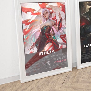 Custom League of Legends Poster: Any Champion & Quote