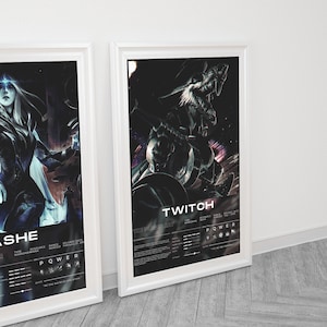 Personalized League of Legends Poster: Custom Quote Art