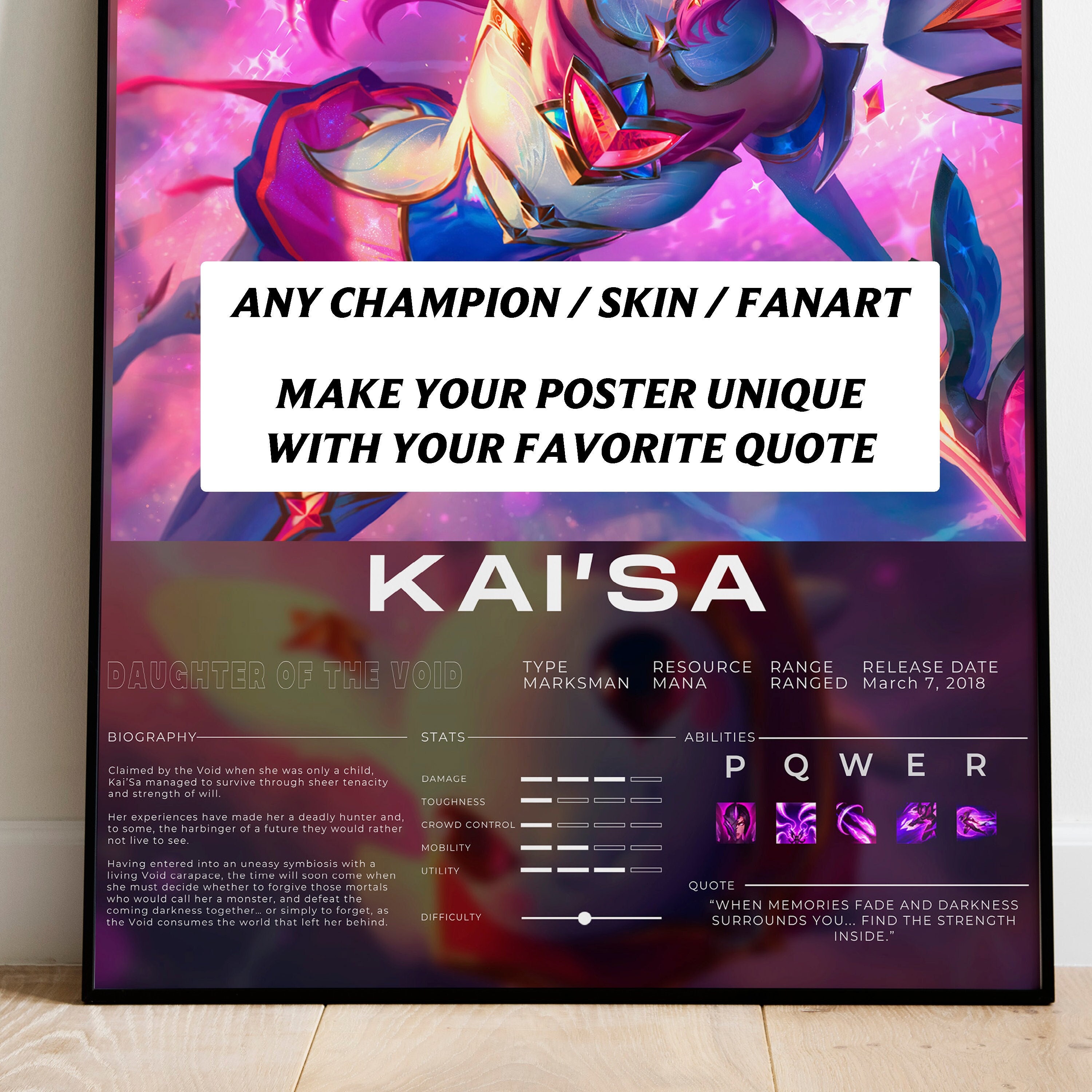 League Of Legends LOL Champions PC Premium POSTER MADE IN USA - EXT063