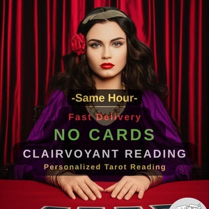 No Cards Clairvoyant Reading,Psychic reading, Telepathic Reading, Honest Psychic Reading, Psychic Spiritual Advices, No cards,Future Telling