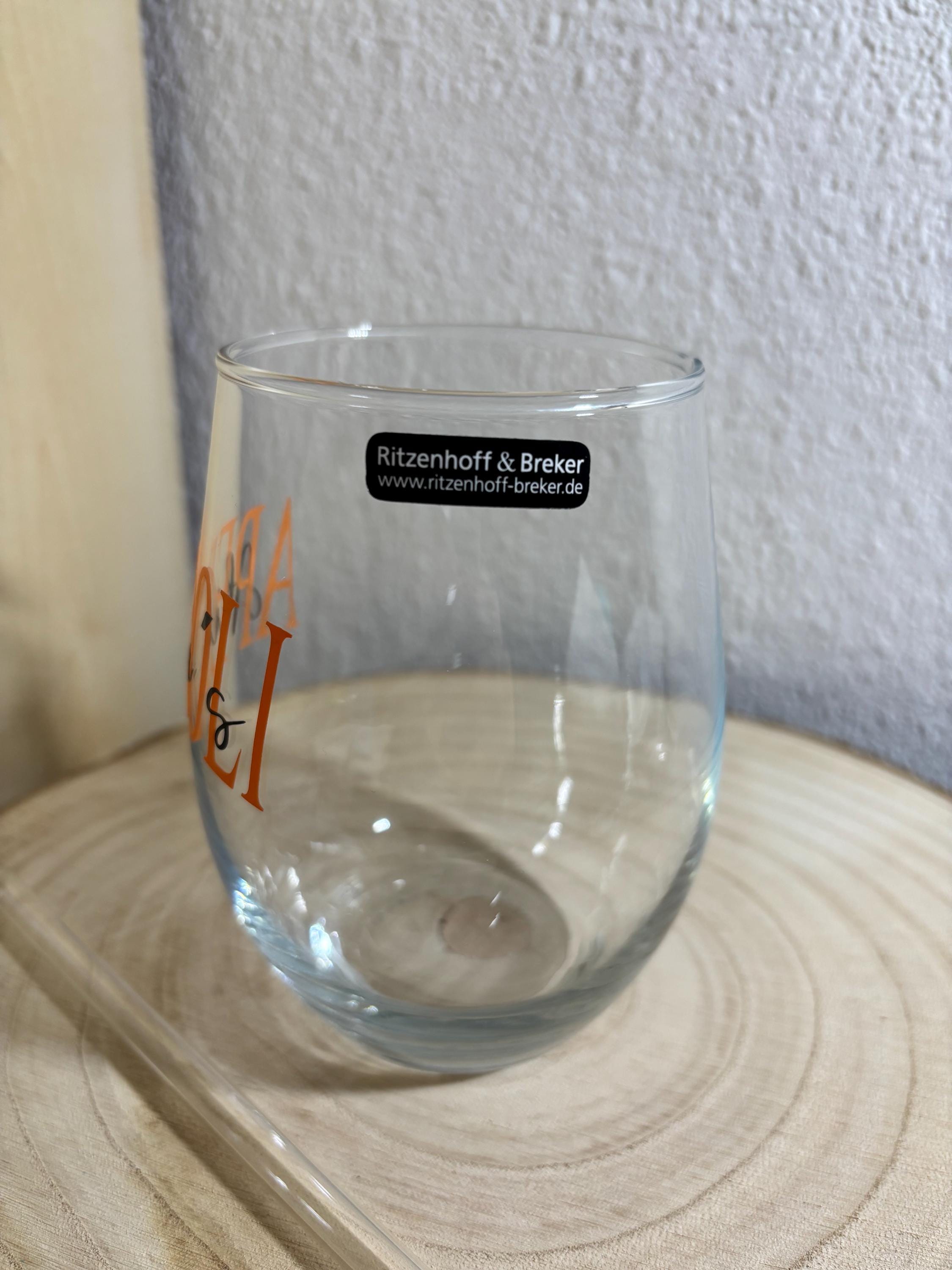 Personalized Aperol Spritz Glass – Ritzenhoff & Breker, Custom Name