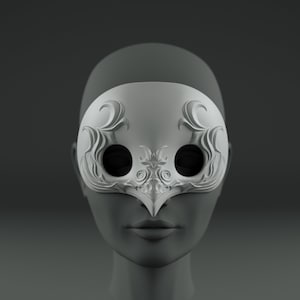 Ancient Mask 3D Model STL For Print And Cosplay