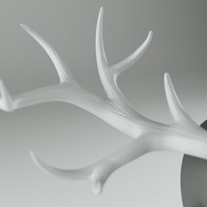 Geweih 3D Modell, Hörner für 3D Druck STL, Cosplay STL, 3D Print File Hörner