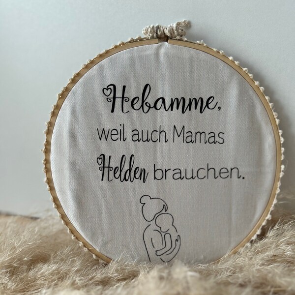 Hebamme, weil auch Mamas Helden brauchen- Rahmen