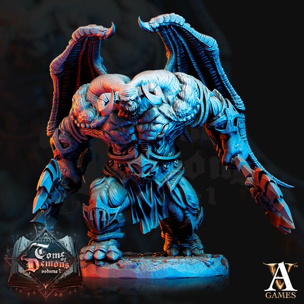 Outworld Crushers (3 poses) by Archvillain Games | D&D Unpainted Resin Mini | Tome of Demons Collection | DnD Miniature Collector
