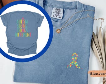 Comfort Colors Autism Shirt, Autism Awareness Shirt, Be Kind Shirt, Autism Acceptance Shirt, Autism Mom Shirt, Sped Shirt, Kindness Matters