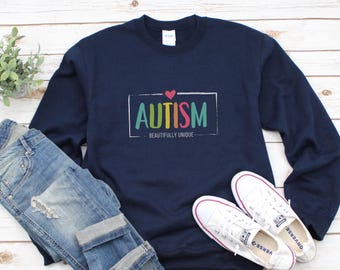 Camiseta de autismo, camiseta de aceptación, sudadera de educación especial, camiseta de concientización sobre el autismo, camiseta de neurodiversidad, camisetas de inclusión, sudadera de apoyo al autismo