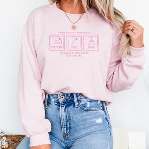 Moletom de conscientização sobre o câncer de mama: presente de apoio com laço rosa