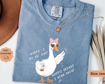 Funny Retirement Shirt: Comfort Colors Tee, Retired 2025