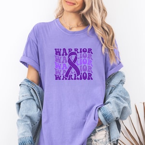 Pancreatic Cancer Awareness Shirt Support Squad, Purple Ribbon Shirt,  Pancreatic Cancer Support Tee, Pancreatic Cancer Family Support Shirt