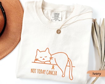 Kidney Cancer Shirt, Kidney Cancer Awareness, Kidney Cancer Support Shirt, Cancer Patient Gifts, Kidney Cancer Gifts, Orange Ribbon Shirt