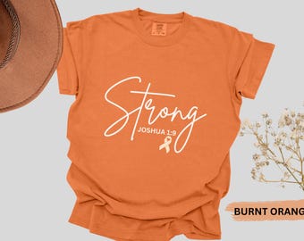 Kidney Cancer Shirt, Kidney Cancer Awareness, Kidney Cancer Support Shirt, Cancer Patient Gifts, Kidney Cancer Gifts, Orange Ribbon Shirt