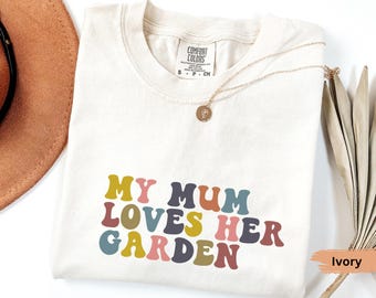 Comfort Colors Gardening Shirts, Plant lover Shirt, Plant Lover Gift, Mom Gift, Cottagecore T shirt, Plant Shirt, Gardener Shirt,  Garden