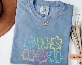 Comfort Colors Autism Shirt, Autism Awareness Shirt, Be Kind Shirt, Autism Acceptance Shirt, Autism Mom Shirt, Sped Shirt, Kindness Matters