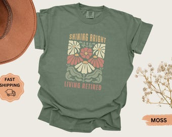 Funny Retirement Comfort Colors T-Shirt, Grandma Gift
