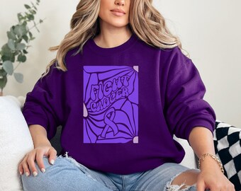 Bauchspeicheldrüsenkrebs Bewusstsein Shirt Support Squad, Bauchspeicheldrüsenkrebs Sweatshirt, Floral Krebs Shirt, Bauchspeicheldrüsenkrebs Familie Support Shirt
