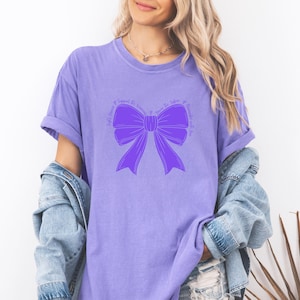 Pancreatic Cancer Awareness Shirt Support Squad, Purple Bow Shirt,  Pancreatic Cancer Support Tee, Pancreatic Cancer Family Support Shirt